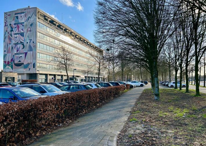 De Teruggave gezien vanuit de groene omgeving van de Gasthuisvelden in Breda